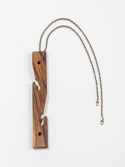 2 Pot Hanging/ Standing Plant Holder 12" x 2" base 4" x 4"